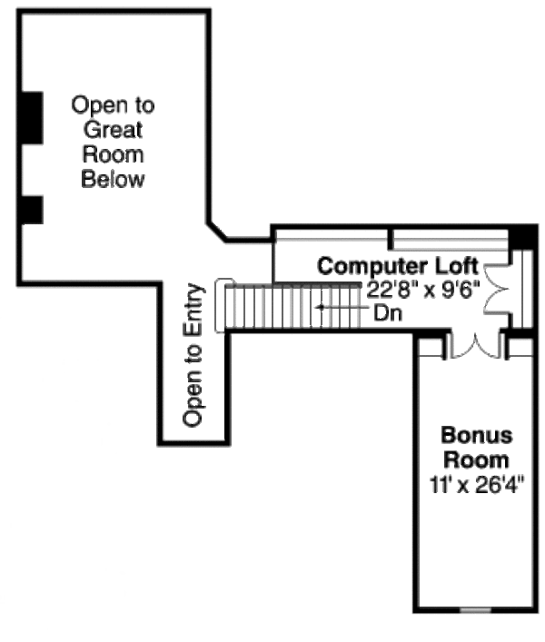 Architectural House Design - Craftsman Floor Plan - Other Floor Plan #124-643