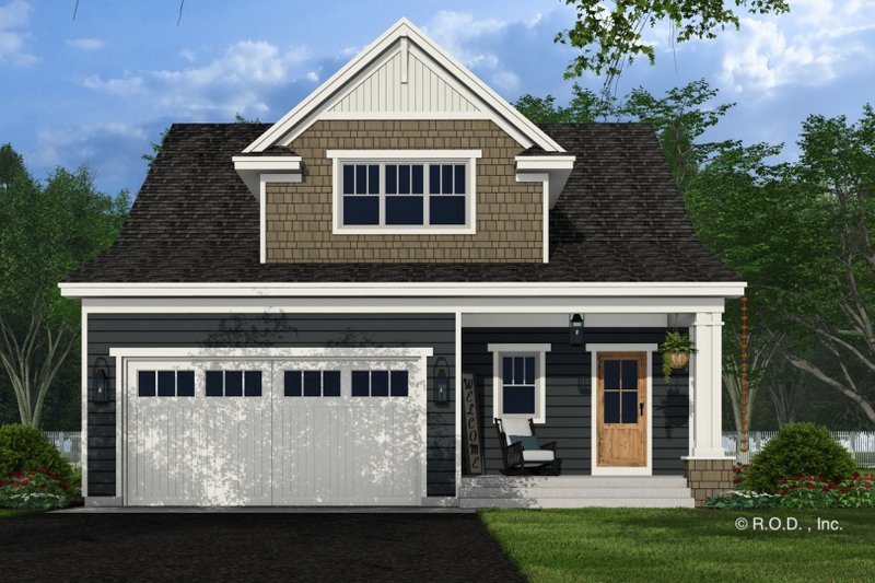 Dream House Plan - Exterior - Front Elevation 4 for Bungalow House Plan #51-1287 - 3 bed, 3.5 bath