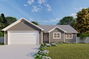 Ranch Style House Plan - 5 Beds 3 Baths 3141 Sq/Ft Plan #1060-14 