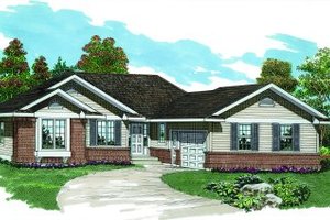 Traditional Exterior - Front Elevation Plan #47-238
