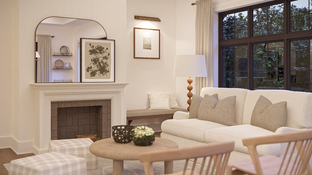 Interior - Family Room 2 for Cottage House Plan #455-783 - 3 bed, 3 bath
