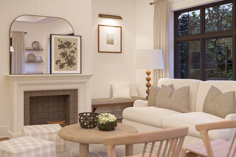 House Plan Design - Interior - Family Room 2 for Cottage House Plan #455-783 - 3 bed, 3 bath
