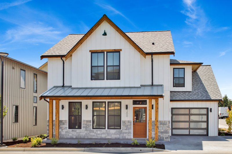 Dream House Plan - Exterior - Front Elevation 3 for Farmhouse House Plan #1070-242 - 3 bed, 2.5 bath