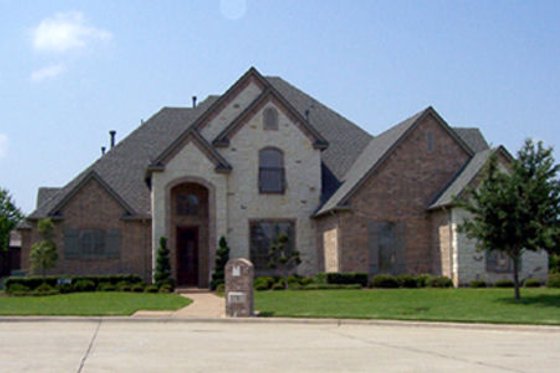 Exterior - Front Elevation for European House Plan #84-288 - 5 bed, 4 bath