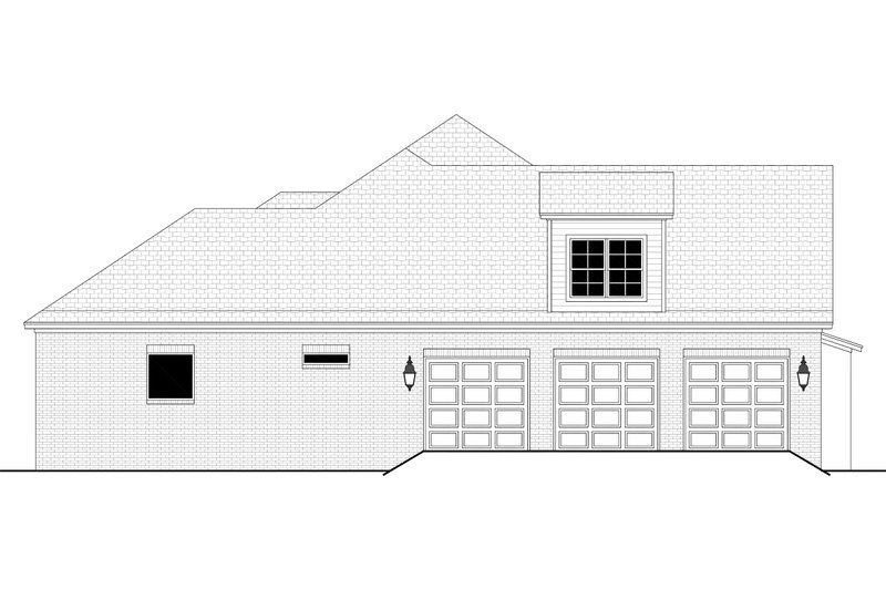 Dream House Plan - Exterior - Other Elevation 1 for Traditional House Plan #430-305 - 4 bed, 3.5 bath