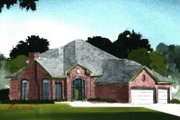 Traditional Style House Plan - 4 Beds 3 Baths 2460 Sq/Ft Plan #65-362 