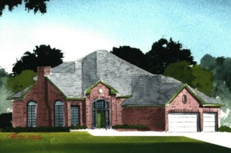 Traditional Style House Plan - 4 Beds 3 Baths 2460 Sq/Ft Plan #65-362