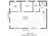 Modern Style House Plan - 2 Beds 2 Baths 2300 Sq/Ft Plan #932-649 