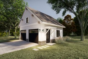 Architectural House Design - Craftsman Exterior - Front Elevation Plan #1094-13