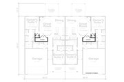 Craftsman Style House Plan - 4 Beds 4 Baths 2774 Sq/Ft Plan #20-2435 