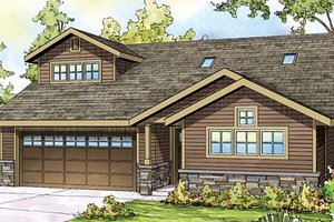 Traditional Exterior - Front Elevation Plan #124-860