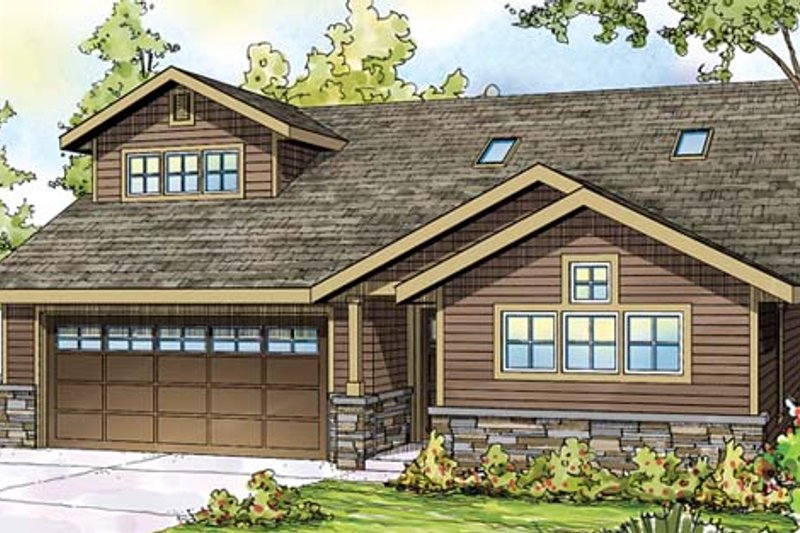Traditional Style House Plan - 3 Beds 2.5 Baths 1590 Sq/Ft Plan #124-860