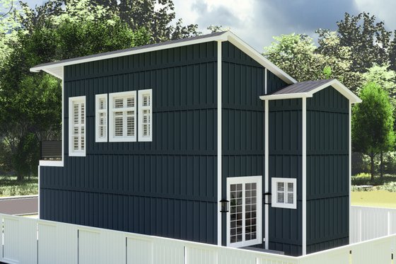 Exterior - Other Elevation for Modern House Plan #1060-213 - 2 bed, 2.5 bath