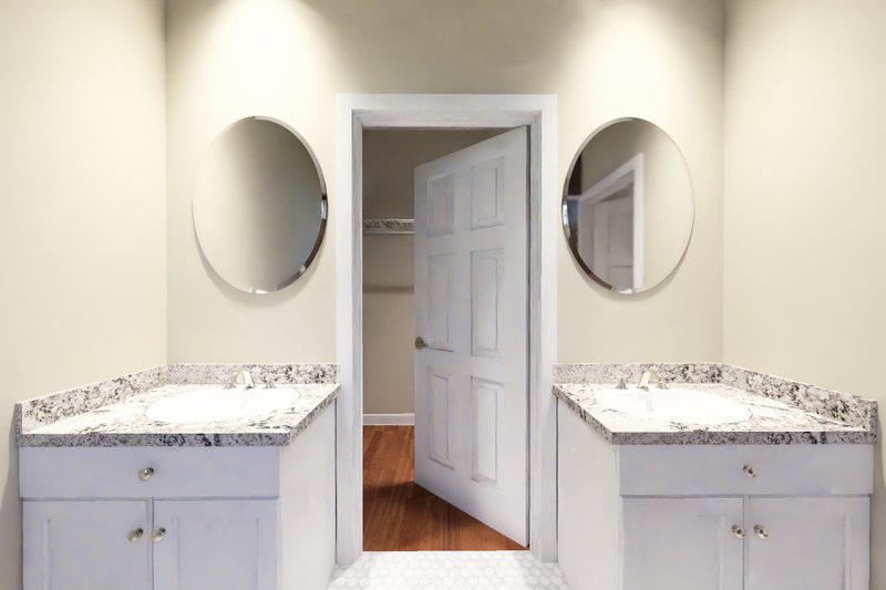 Architectural House Design - Interior - Master Bathroom for Modern House Plan #513-2463 - 3 bed, 2.5 bath