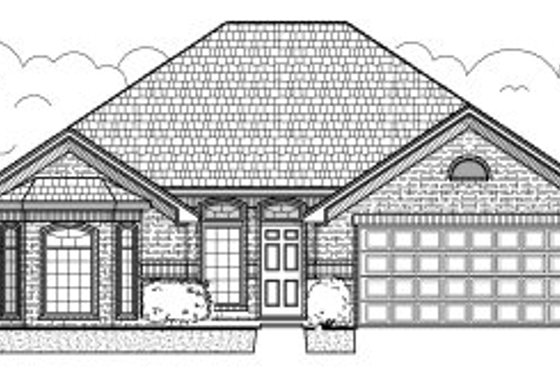 Exterior - Front Elevation for Traditional House Plan #65-364 - 3 bed, 2 bath