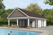 Country Style House Plan - 0 Beds 1 Baths 1065 Sq/Ft Plan #932-312 