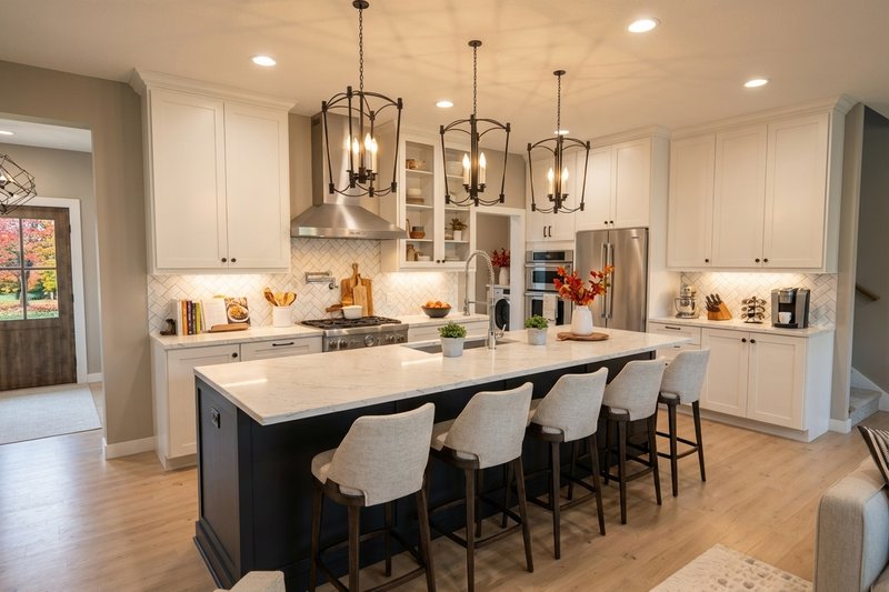 Architectural House Design - Interior - Kitchen 2 for Modern House Plan #51-1516 - 3 bed, 2.5 bath