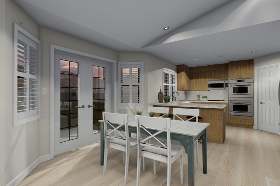 Interior - Dining Room for Traditional House Plan #1060-63 - 3 bed, 2.5 bath
