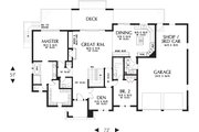 Prairie Style House Plan - 3 Beds 3.5 Baths 2694 Sq/Ft Plan #48-657 