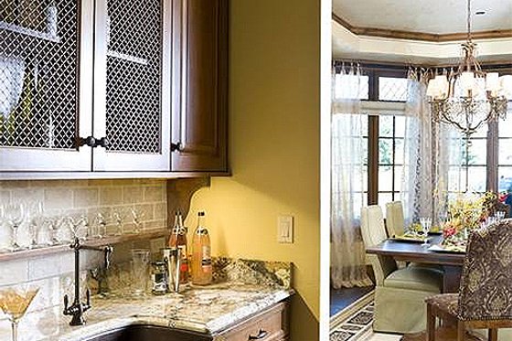 Butlers Pantry - 4000 square foot European home