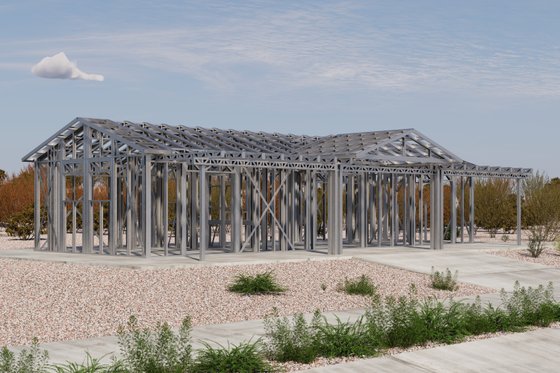 Exterior - Other Elevation 2 for Craftsman House Plan #1106-29 - 2 bed, 1 bath