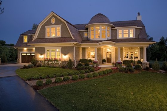 Exterior - Other Elevation for Traditional House Plan #56-604 - 4 bed, 4 bath