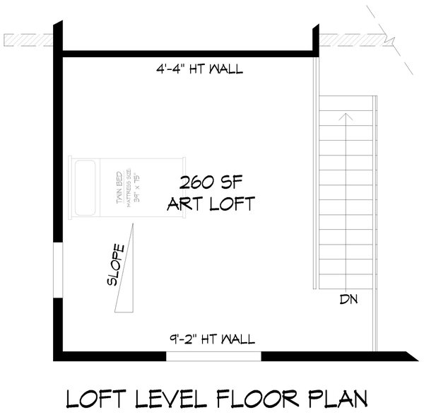 Contemporary Floor Plan - Other Floor Plan #932-1044