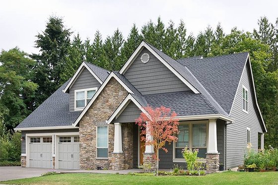 Front View - 2300 square foot Traditional home