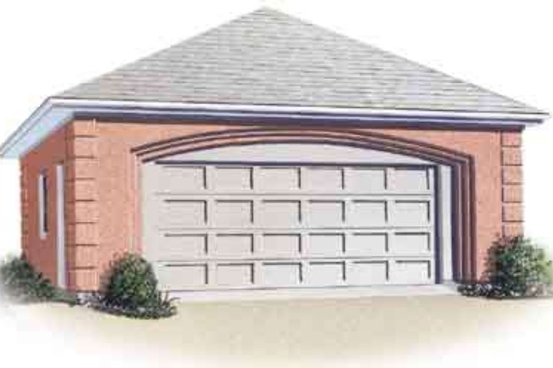 Home Plan - European Exterior - Front Elevation Plan #23-427