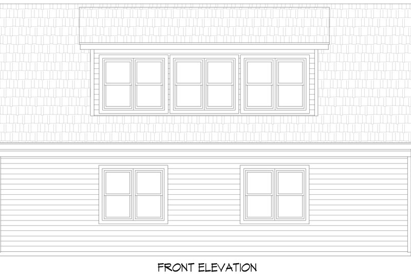 Home Plan - Exterior - Front Elevation 3 for Country House Plan #932-1047, 0 bath