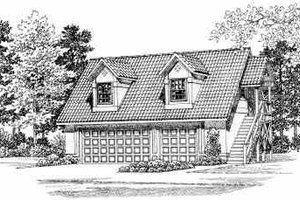 Traditional Exterior - Front Elevation Plan #72-285
