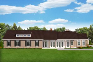 Country Exterior - Front Elevation Plan #1058-177