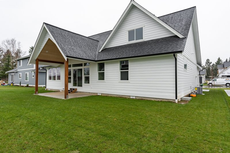 Architectural House Design - Exterior - Rear Elevation for Farmhouse House Plan #1070-97 - 4 bed, 3 bath