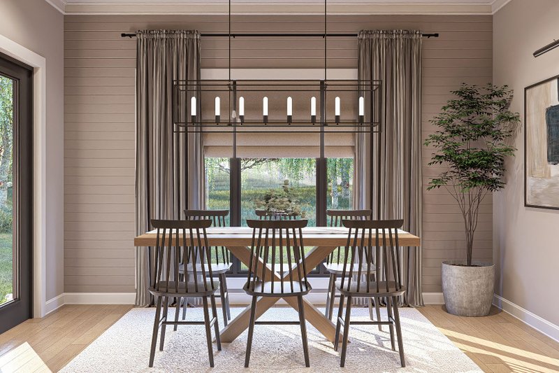 House Design - Interior - Dining Room 1 for Modern House Plan #455-363 - 3 bed, 2.5 bath
