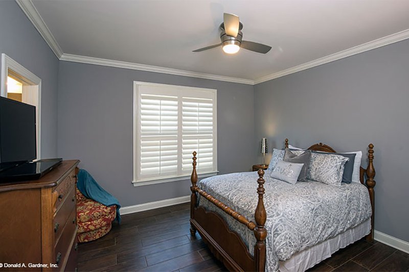 Architectural House Design - Interior - Bedroom 2 for Craftsman House Plan #929-7 - 4 bed, 3 bath