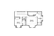 European Style House Plan - 3 Beds 2.5 Baths 1975 Sq/Ft Plan #411-679 