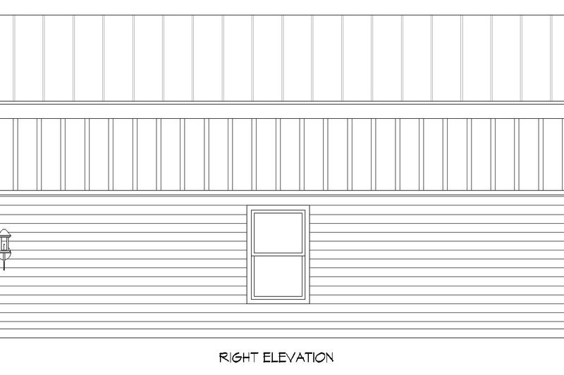 Dream House Plan - Exterior - Other Elevation 1 for Contemporary House Plan #932-929, 0 bath