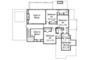 European Style House Plan - 4 Beds 3.5 Baths 3378 Sq/Ft Plan #429-40 