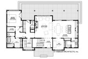 Farmhouse Style House Plan - 4 Beds 3.5 Baths 2740 Sq/Ft Plan #928-306 