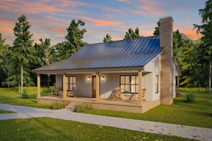 Farmhouse Exterior - Front Elevation Plan #1117-15