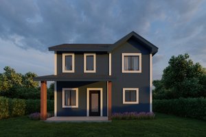 Farmhouse Exterior - Front Elevation Plan #112-224