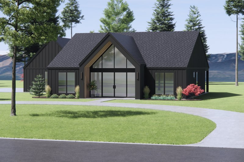 House Design - Exterior - Front Elevation 6 for Ranch House Plan #1096-112 - 3 bed, 2 bath