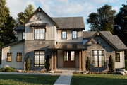 Farmhouse Style House Plan - 4 Beds 2.5 Baths 3288 Sq/Ft Plan #1093-8 