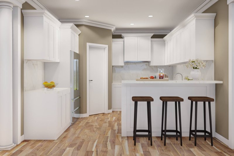 House Design - Interior - Kitchen for Craftsman House Plan #17-2063 - 3 bed, 2.5 bath