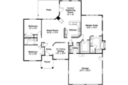 Ranch Style House Plan - 3 Beds 2 Baths 2040 Sq/Ft Plan #124-270 
