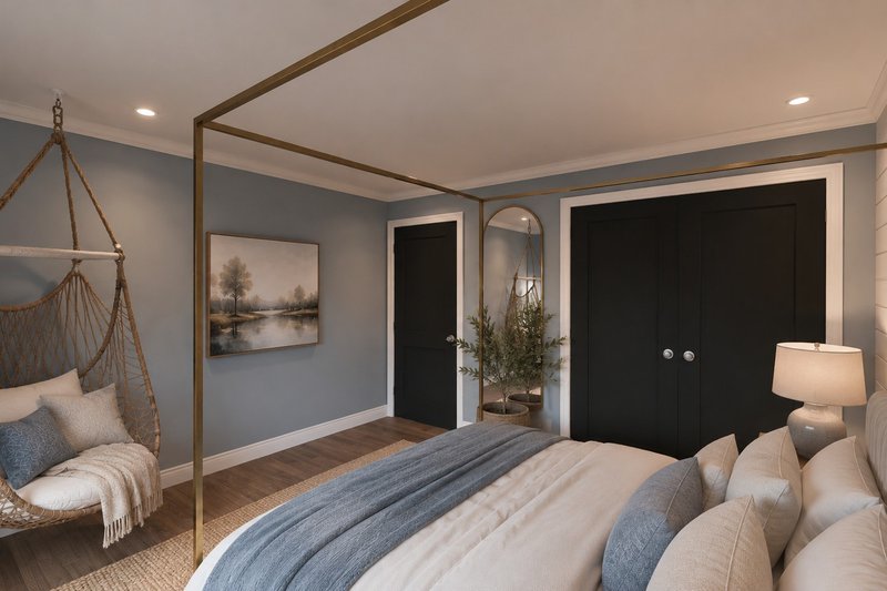 House Design - Interior - Bedroom 1 for Farmhouse House Plan #1064-516 - 7 bed, 4 bath