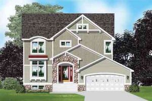 Traditional Exterior - Front Elevation Plan #49-170
