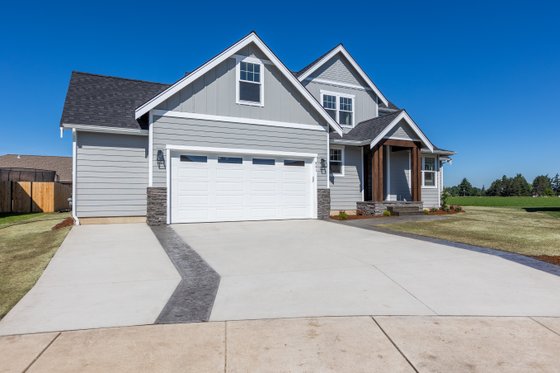 Exterior - Front Elevation 3 for Craftsman House Plan #1070-64 - 4 bed, 2.5 bath
