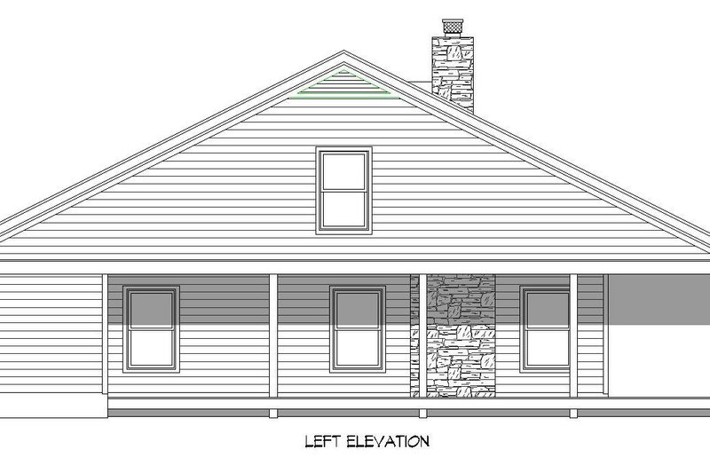 House Plan Design - Exterior - Other Elevation for Country House Plan #932-1426 - 1 bed, 2 bath