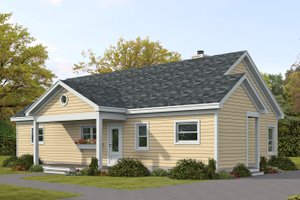 Craftsman Exterior - Front Elevation Plan #932-1080